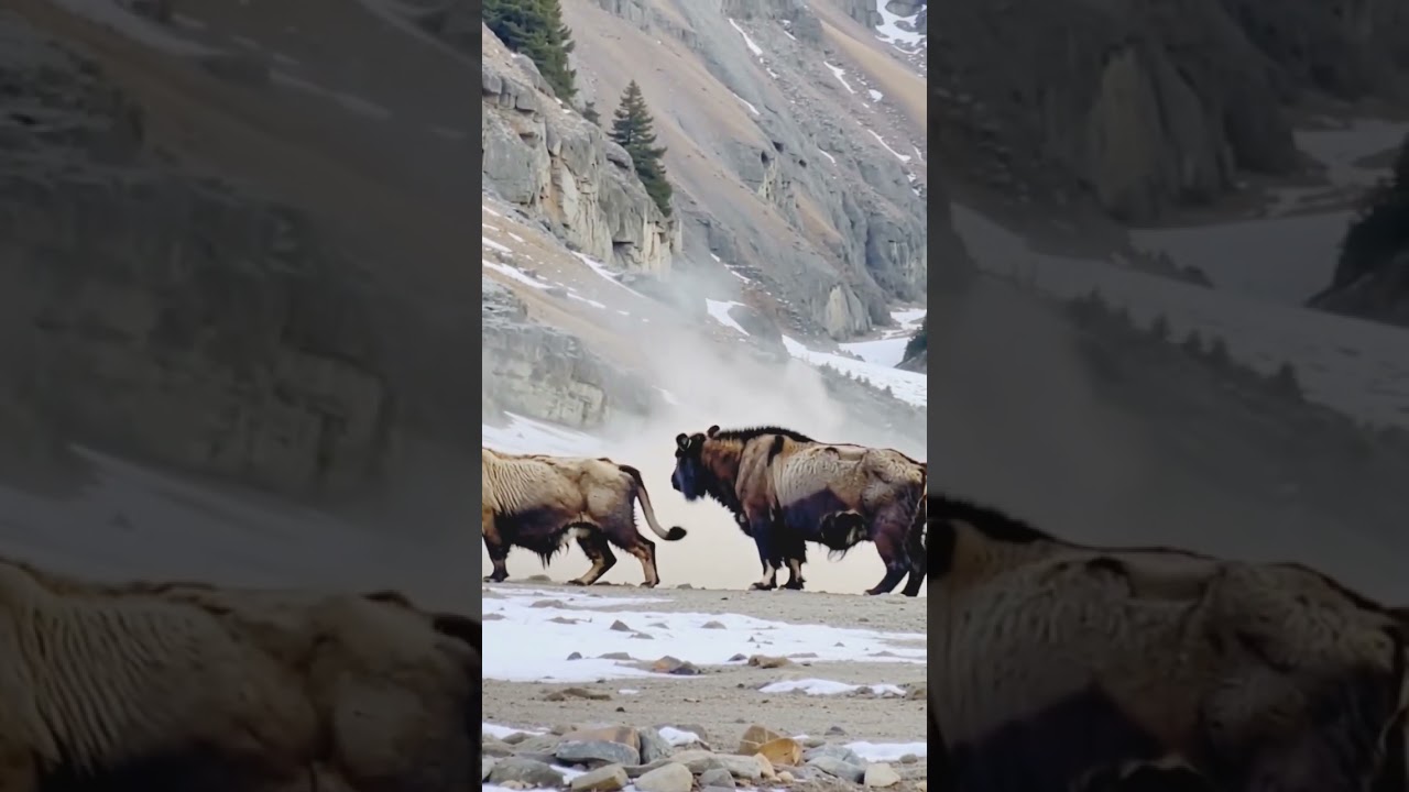 Ancient Goats of the Himalayas #LegendaryScene#Himalayan #wildlife #animals #nature
