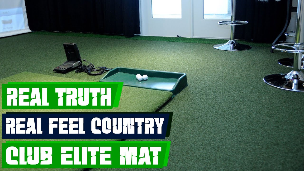 ПРАВДА о коврике Real Feel Country Club Elite (лучший коврик для удара по дивотам?)