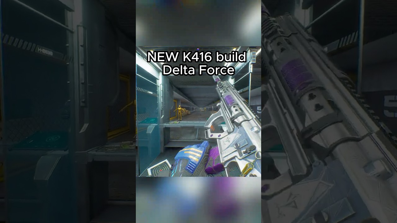 Insane K416 build Delta Force!  Weapon code in the comments #deltaforce #deltaforcegame
