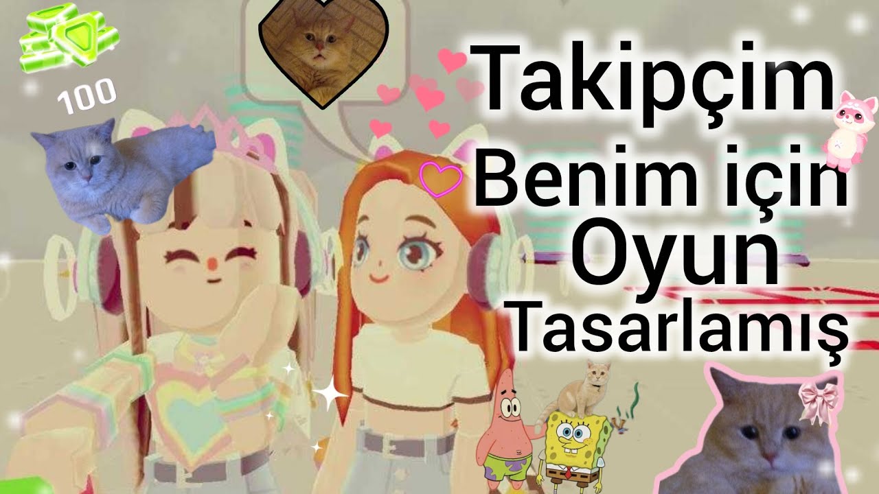 🥰💙TAKİPÇİM BENİM İÇİN OYUN TASARLAMIŞ🥹🫶🏻@ElifDemir-j5x 