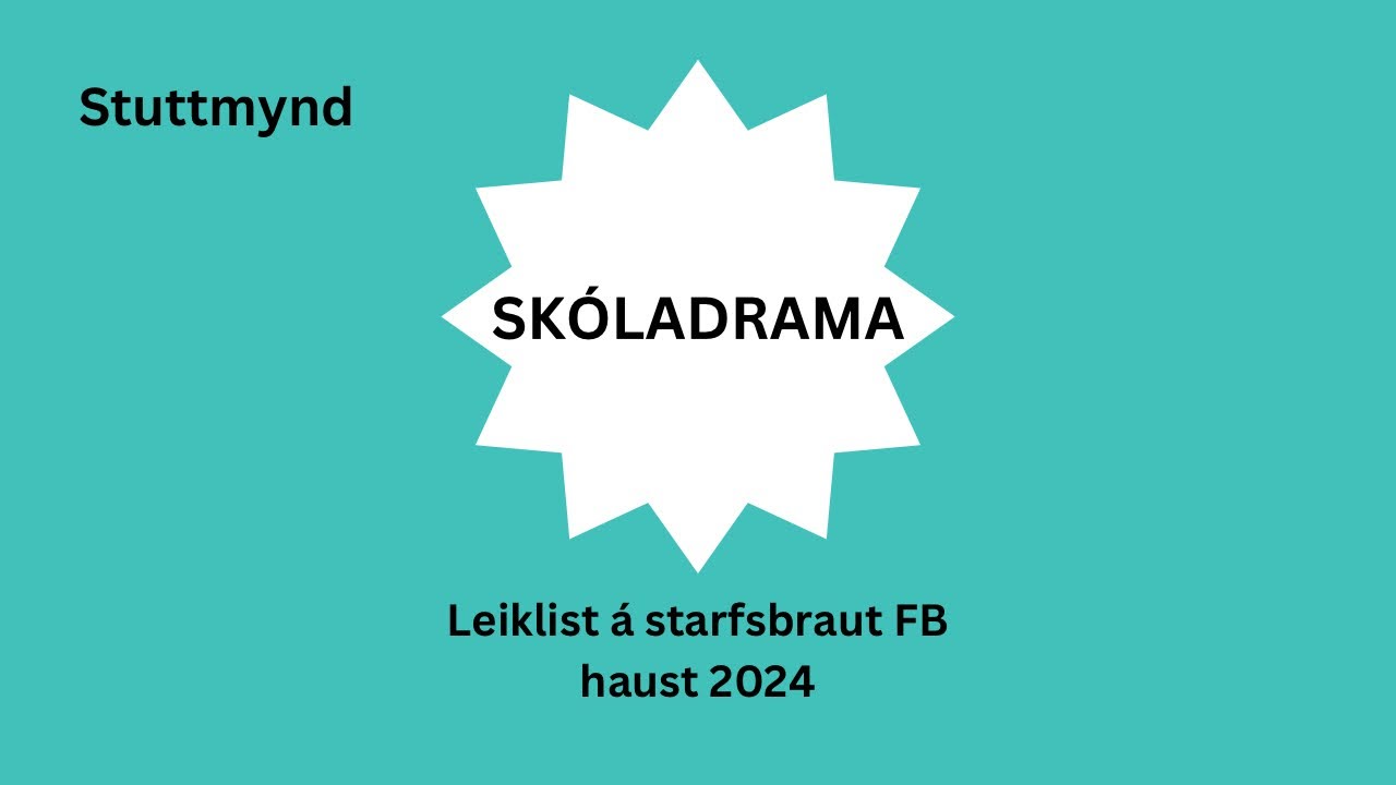 Skóladrama stuttmynd