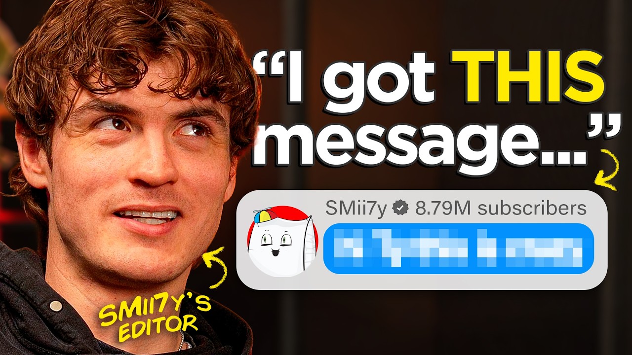 How I Became SMii7Y's Editor