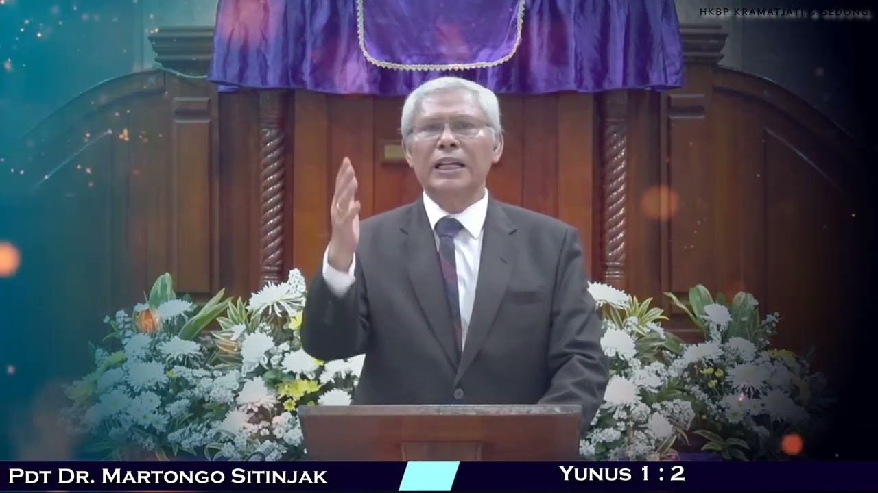 Renungan, Yunus 1 : 2(16 Maret 2026) Pdt Dr Martongo Sitinjak #hkbpkramatjati