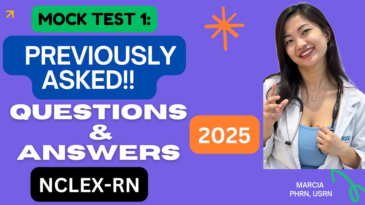 Mock Test 1: NCLEX-RN NGN 2025 | Previously Asked | FREE 90 QUESTIONS & ANSWERS with Rationales!