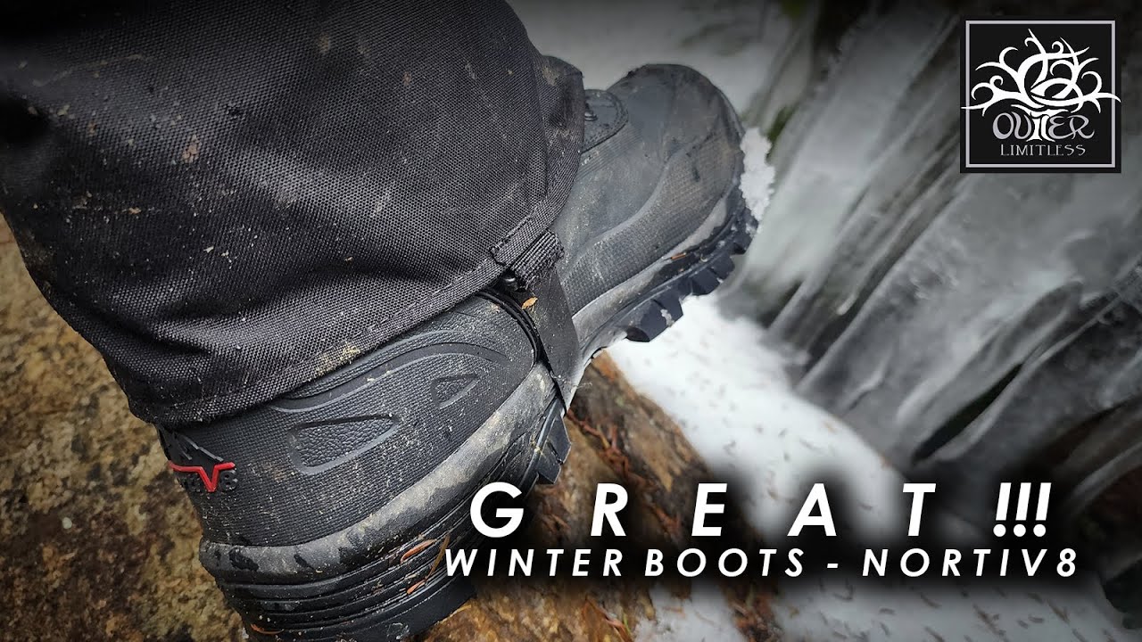 Nortiv8 Winter Hiking Boots: Very Comfortable, Perfect Fit, Excellent Grip!!