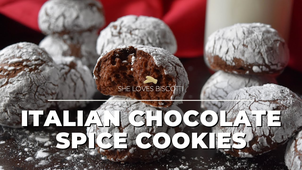 Chocolate Spice Cookies
