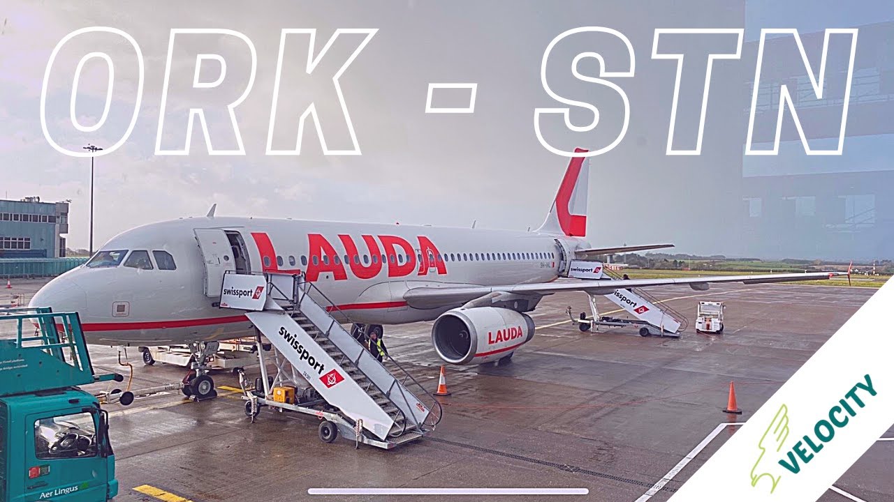 [Full Flight 4K] Lauda Europe (Ryanair) · Cork to London Stansted · Airbus A320-232 · 9H-IHL