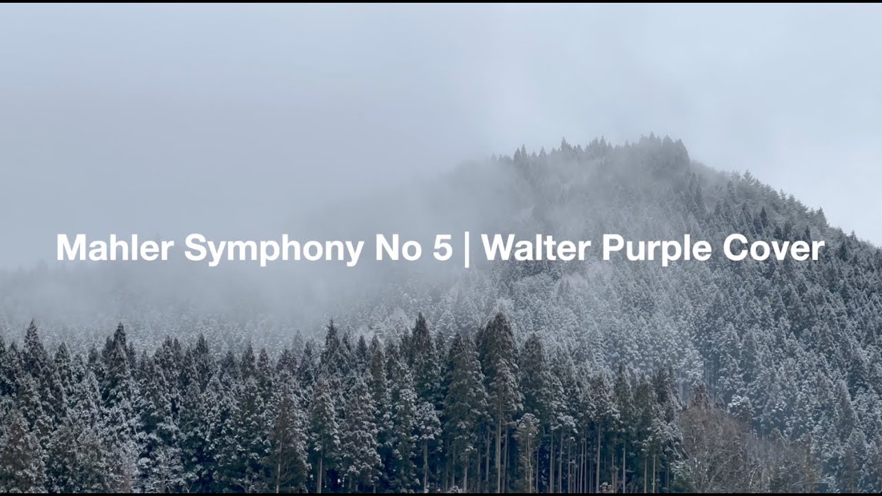 Mahler Symphony No 5 | Walter Purple Cover   HD 1080p