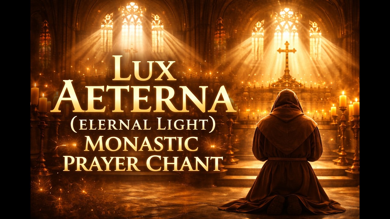Lux Aeterna (Eternal Light) – Monastic Prayer Chant. #gregorianchant #sacredmusic #prayermusic