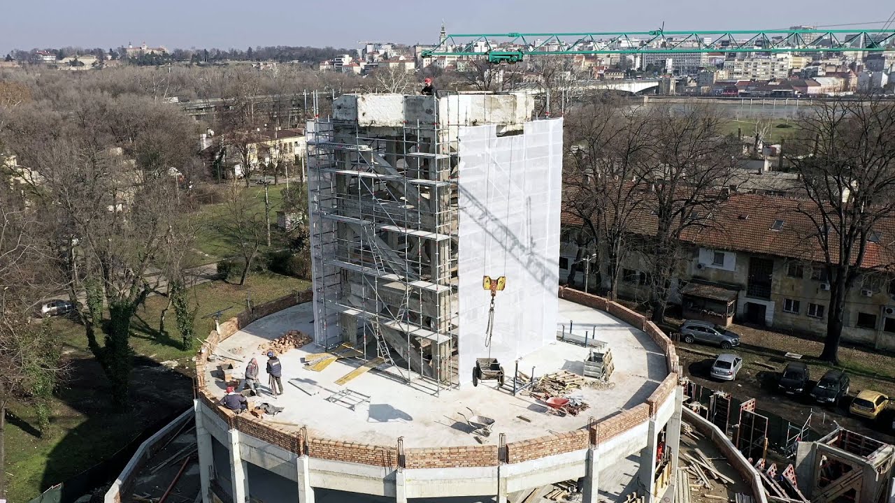 Staro sajmi&scaron;te: Rekonstrukcija Centralne kule