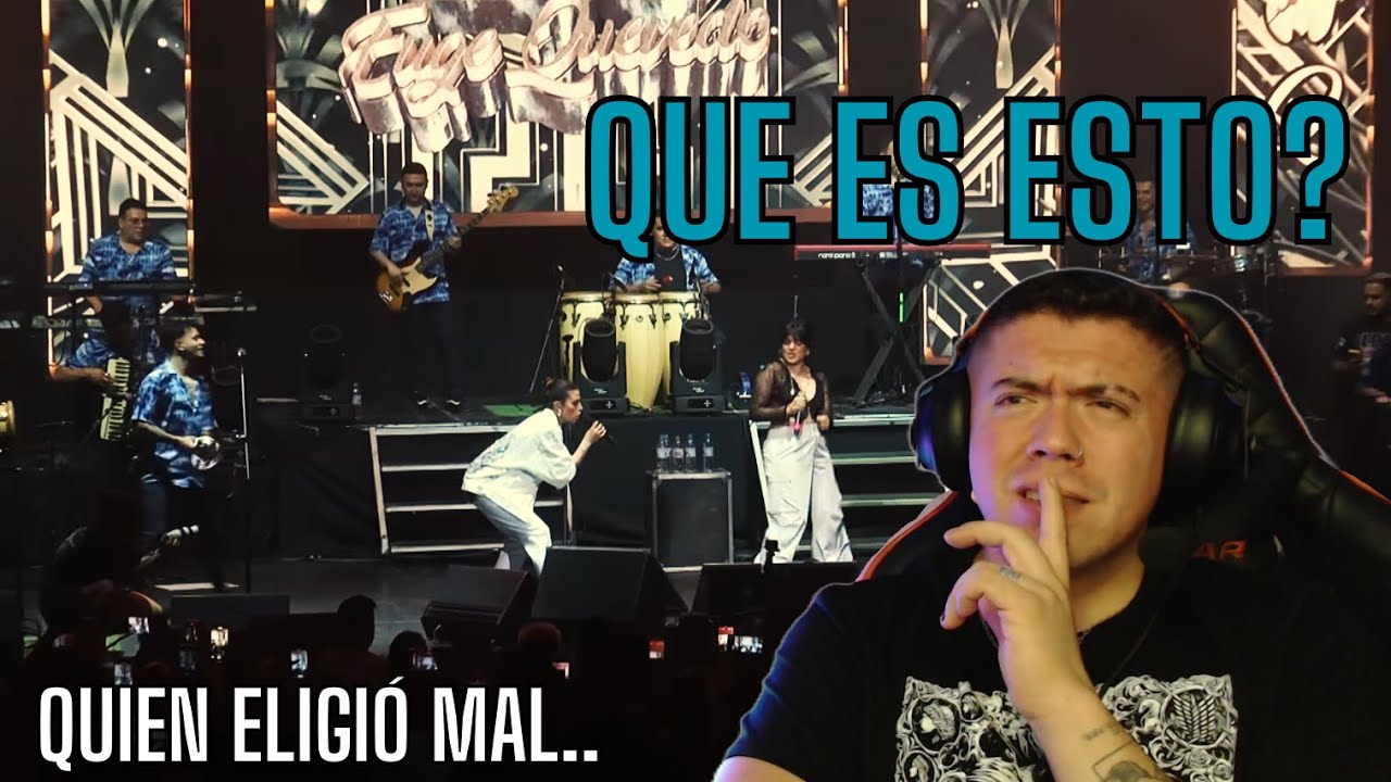 (REACCION) Señor Amante, Que Mal Elegiste(En Vivo)-Eugenia Quevedo,Ángela Leiva,La Banda De Carlitos