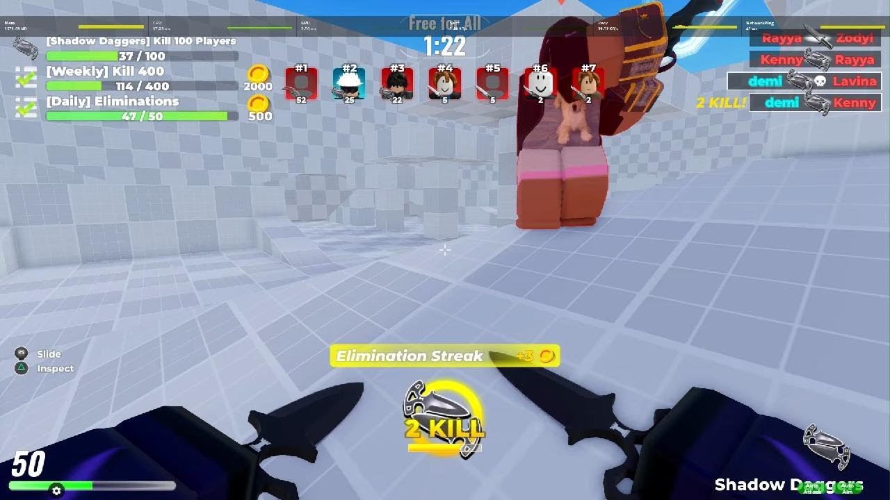 Knife arena no mic