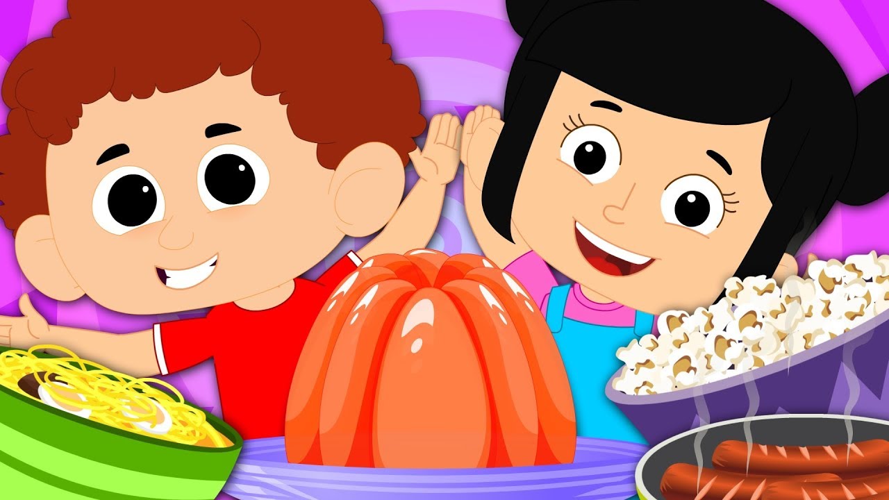 Jelly On A Plate Nursery Rhymes | Baby Songs For Children & Kids Rhyme