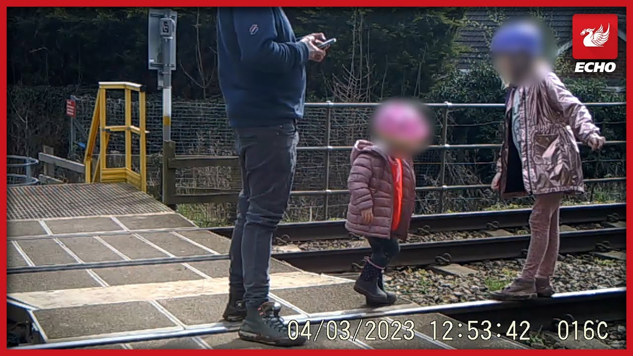 CCTV shows hocking level crossing misuse
