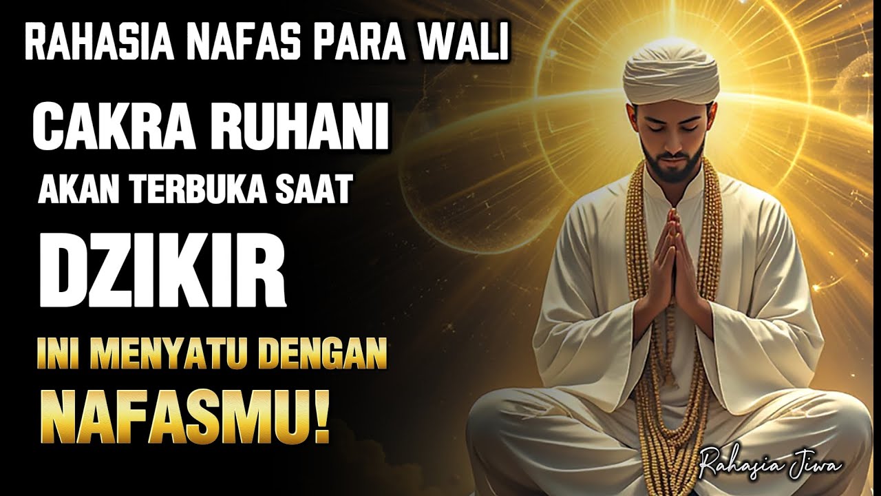 RAHASIA DZIKIR NAFAS YANG MEMBUKA CAKRA RUHANI | SATU NAFAS BISA MEMBUKA LANGIT! 🌌
