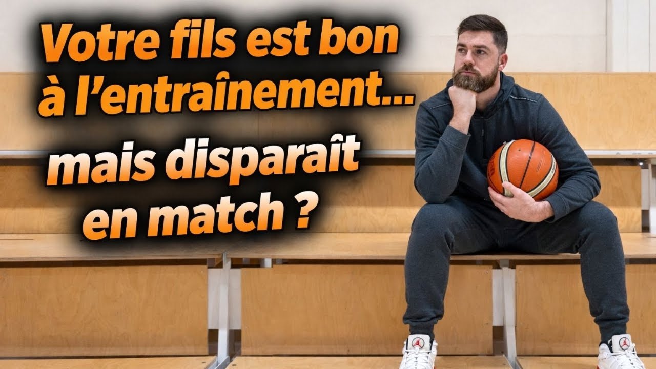 Votre enfant est bon à l'entrainement mais en match il disparaît ?