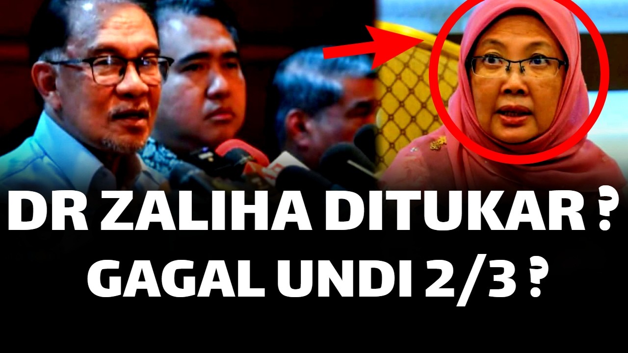 DR ZALIHA DITUKAR PENGERUSI BBC MADANI ? GAGAL DPT UNDI 2/3 PARLIMEN ?