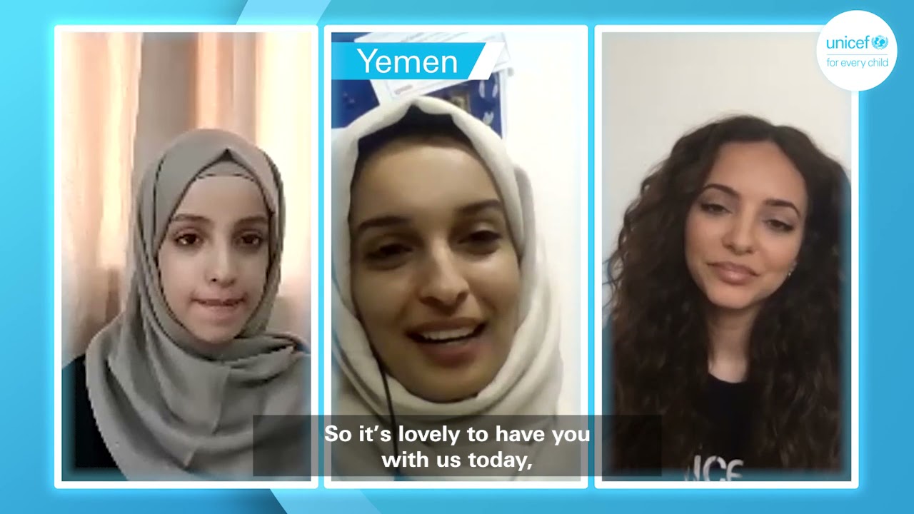 When Jade Thirlwall met 17-year-old Somaya from Yemen