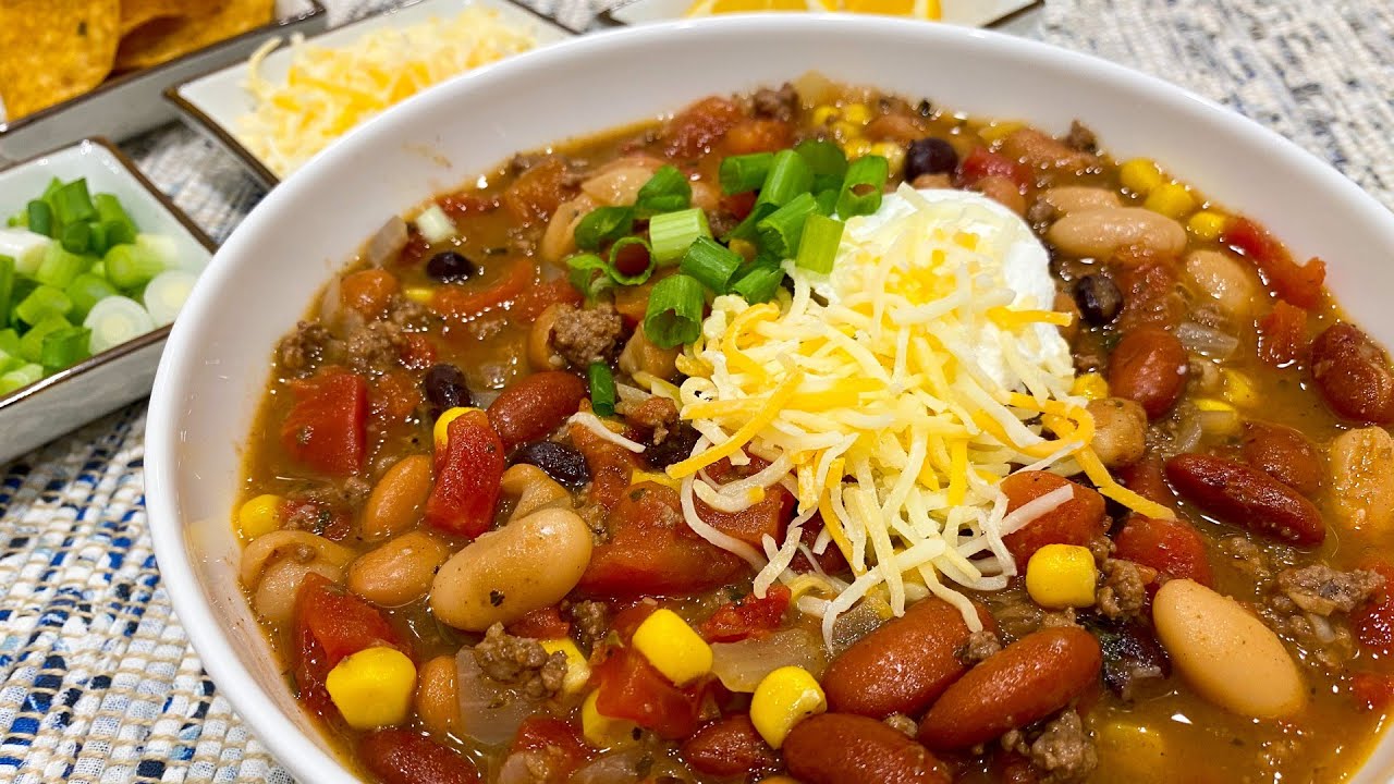 Chili - hands down the best chili you’ll ever have!