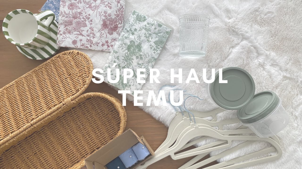 SÚPER HAUL TEMU DECO OTOÑO + HALLOWEEN