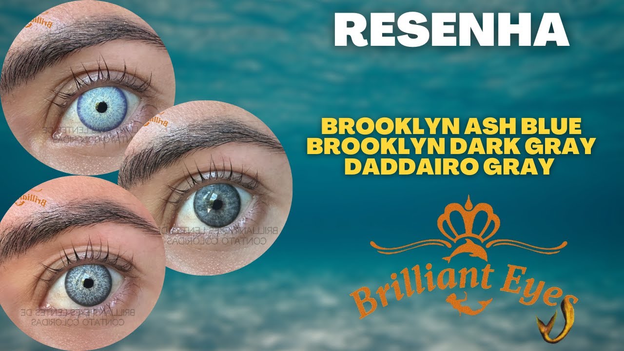 Urban Layer Brooklyn Dark Gray, Ash blue e Daddairo Gray (RESENHA) | BRILLIANT EYES #urbanlayer