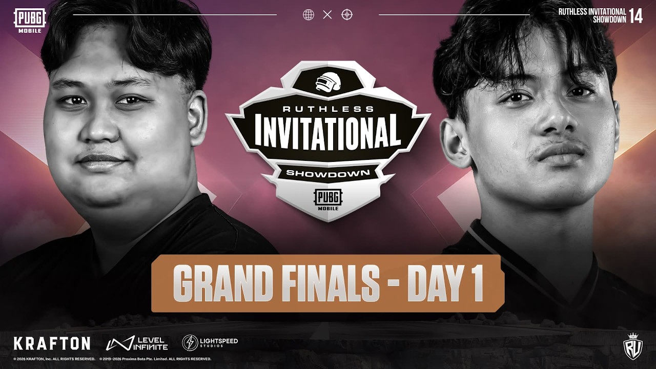 [REPLAY] PUBG MOBILE RUTHLESS INVITATIONAL SHOWDOWN S14 GRAND FINALS DAY 1 FT. #BTR #AE #RRQ #BOOM