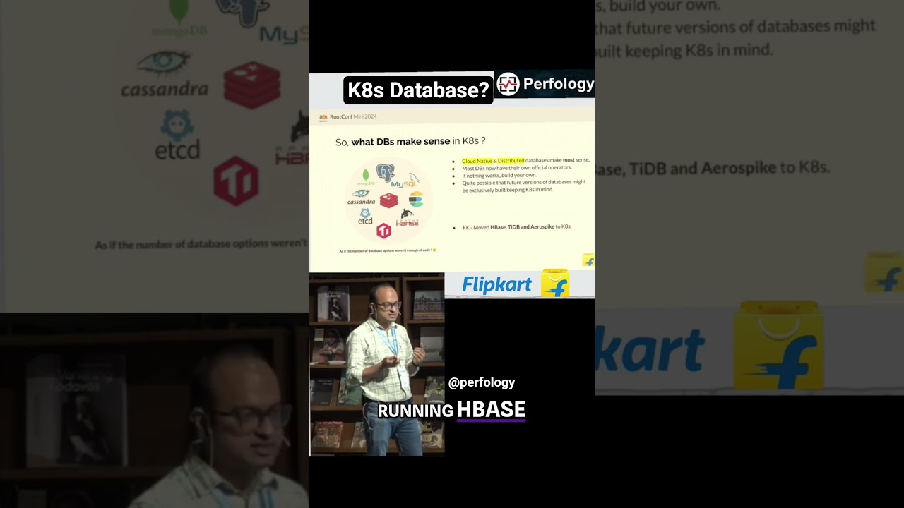 Jaka baza danych dla K8? #flipkart #kubernetes #perfology #database #devops