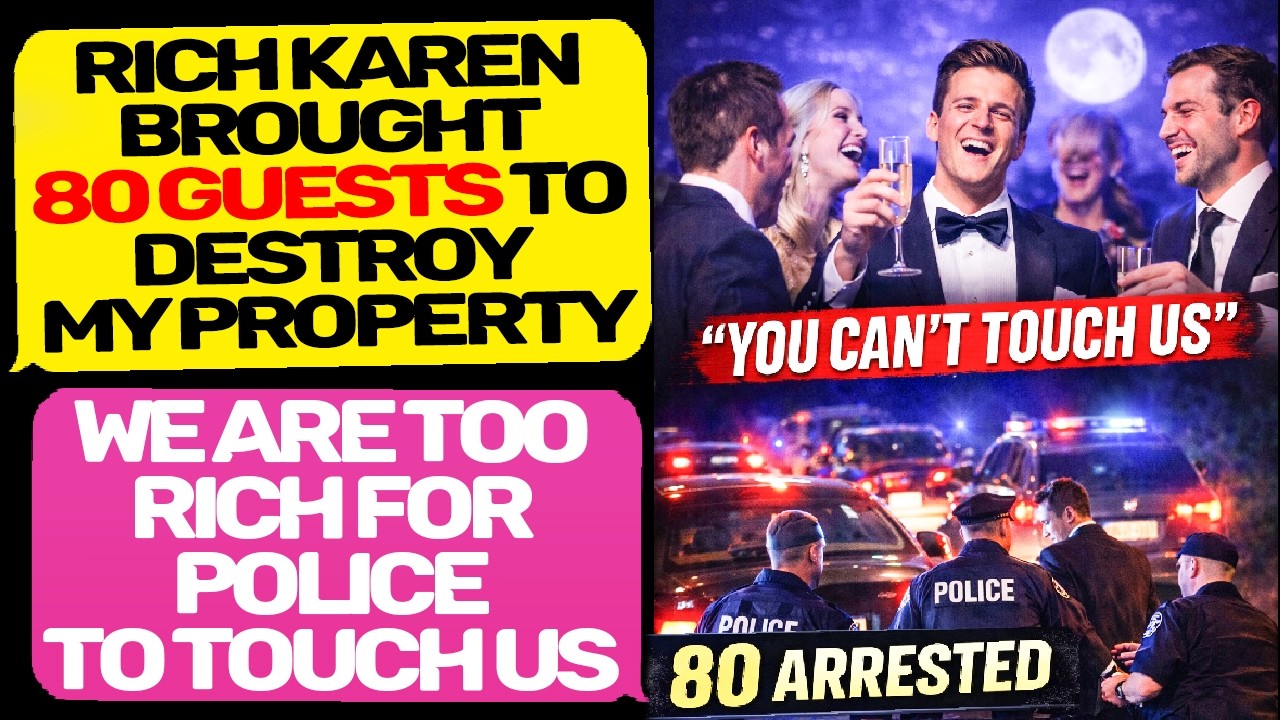 Rich Karen Destroy My Property! “You Can’t Touch Us” — 80 Rich Guests Regretted That Sentence  MC