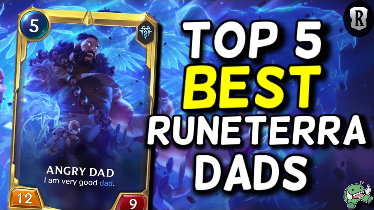 Top 5 Best Fathers in Units in League of Legends Universe! || #LegendsOfRuneterra #LoR ​#League