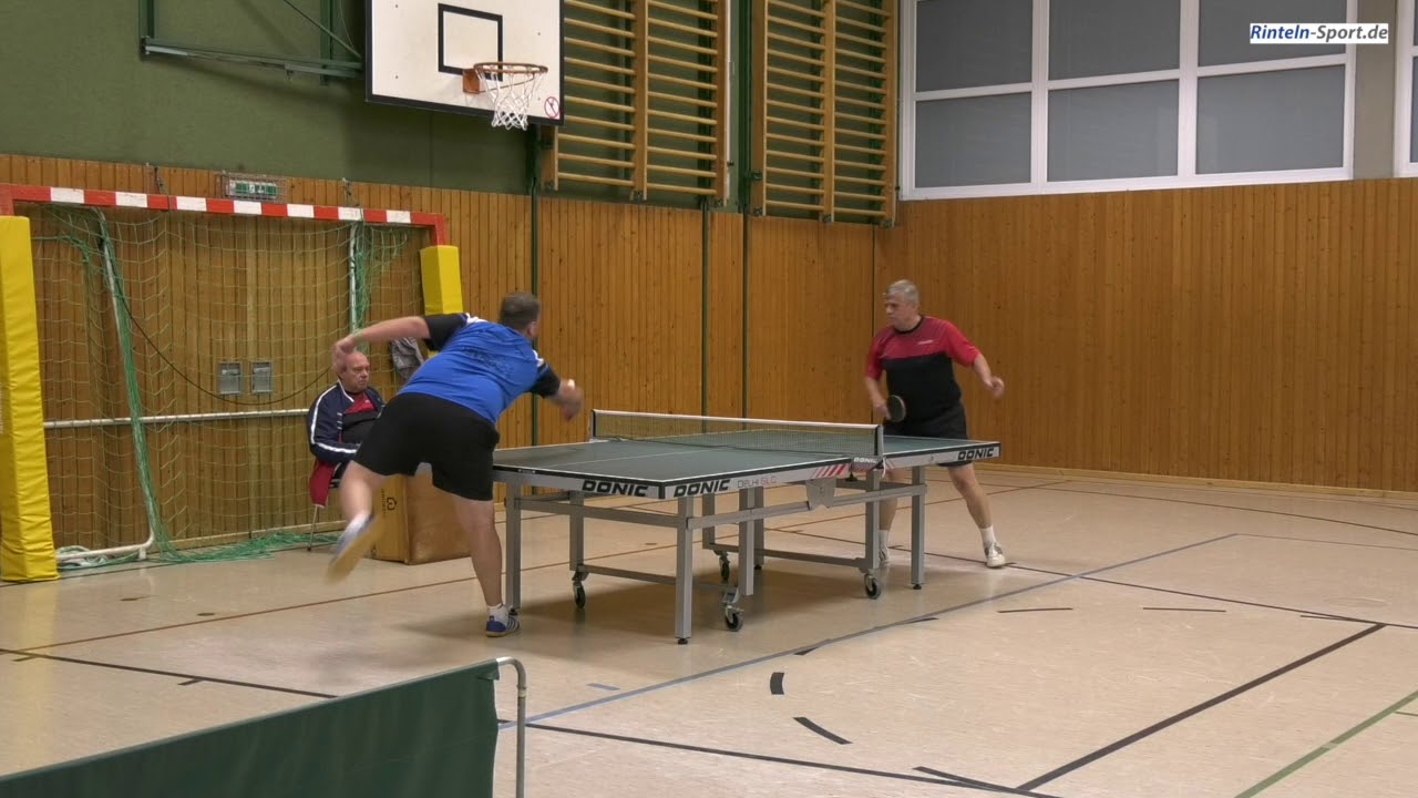 Tischtennis 2. Bezirksklasse Herren: SC Deckbergen-Schaumburg II - TSG Ahe-Kohlenstädt 1:9
