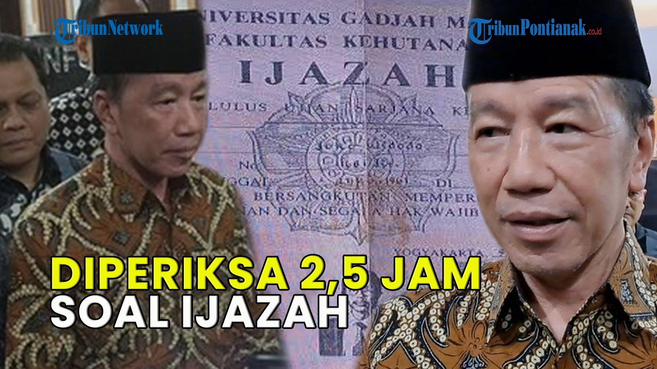 UPDATE❗ DIPERIKSA 2,5 JAM SOAL IJAZAH, EKS PENDUKUNG KINI BELA ROY SURYO CS & NGAKU ‘DITIPU’!