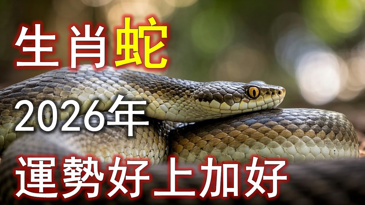 屬蛇人，2026年運勢好上加好。#生肖蛇#屬蛇#1953 蛇#1965 蛇#1977 蛇