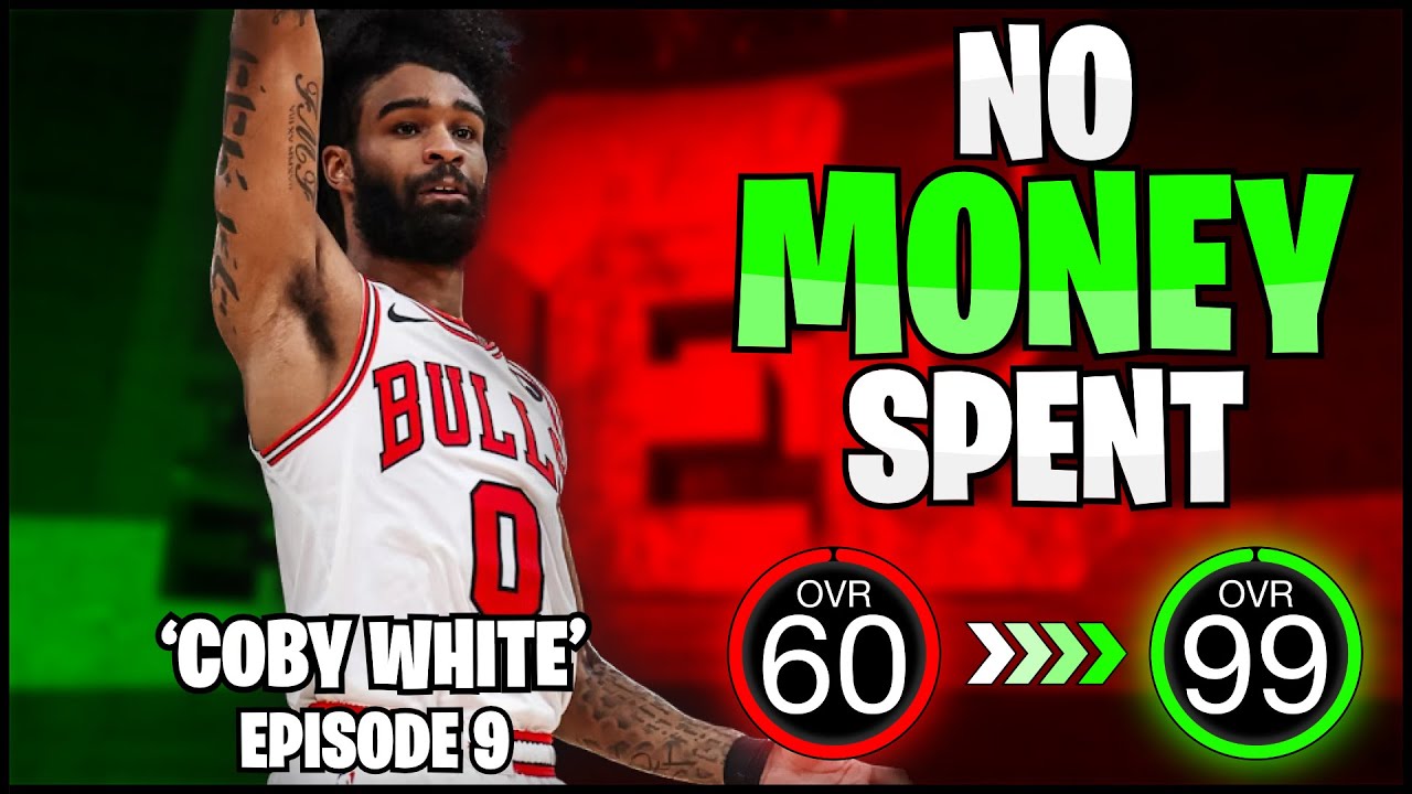Coby White PG 60 to 99 OVR No Money Spent ONLINE ONLY in NBA 2k24 Episode 9