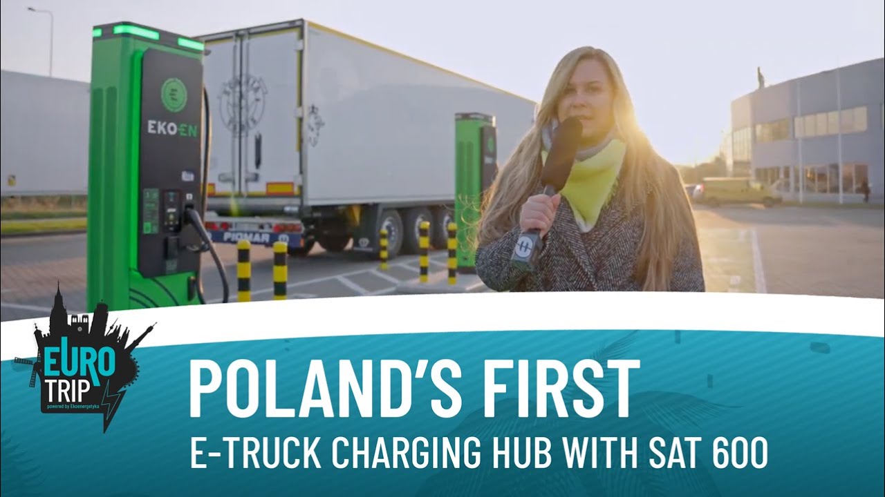 Poland’s First E-Truck Charging Hub: A Game-Changer in Nadarzyn!
