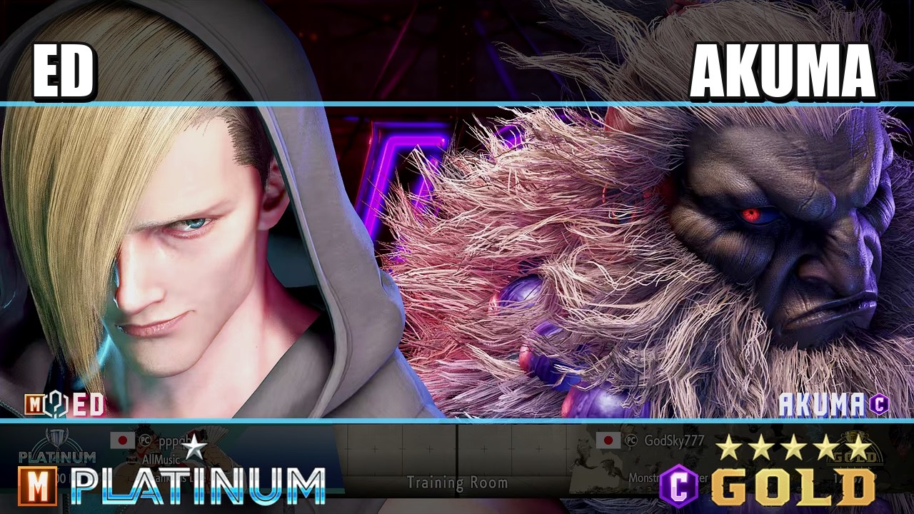 SF6 (M) Ed vs (C) Akuma 9-Feb-2026 - Platinum Ranked Match