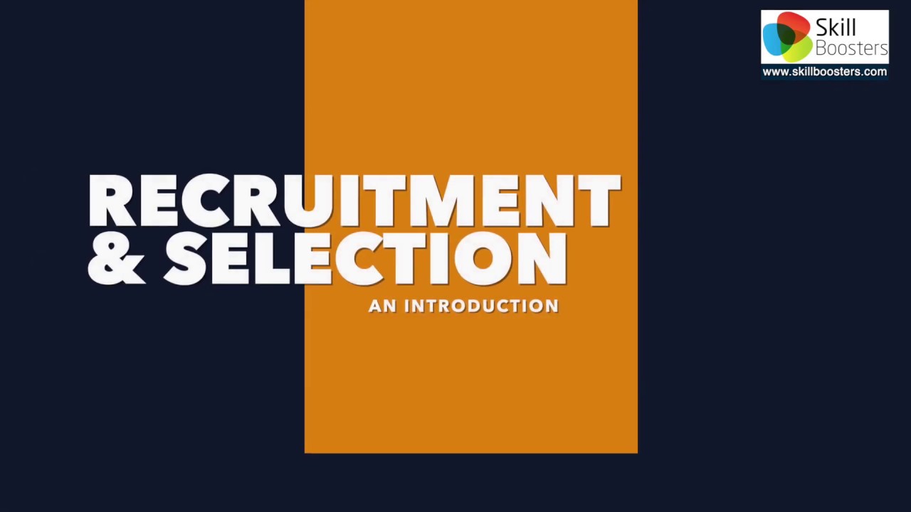 Recruitment and selection:  What we mean by the traits