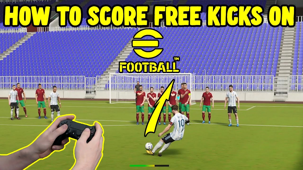 Как забивать штрафные удары в eFootball