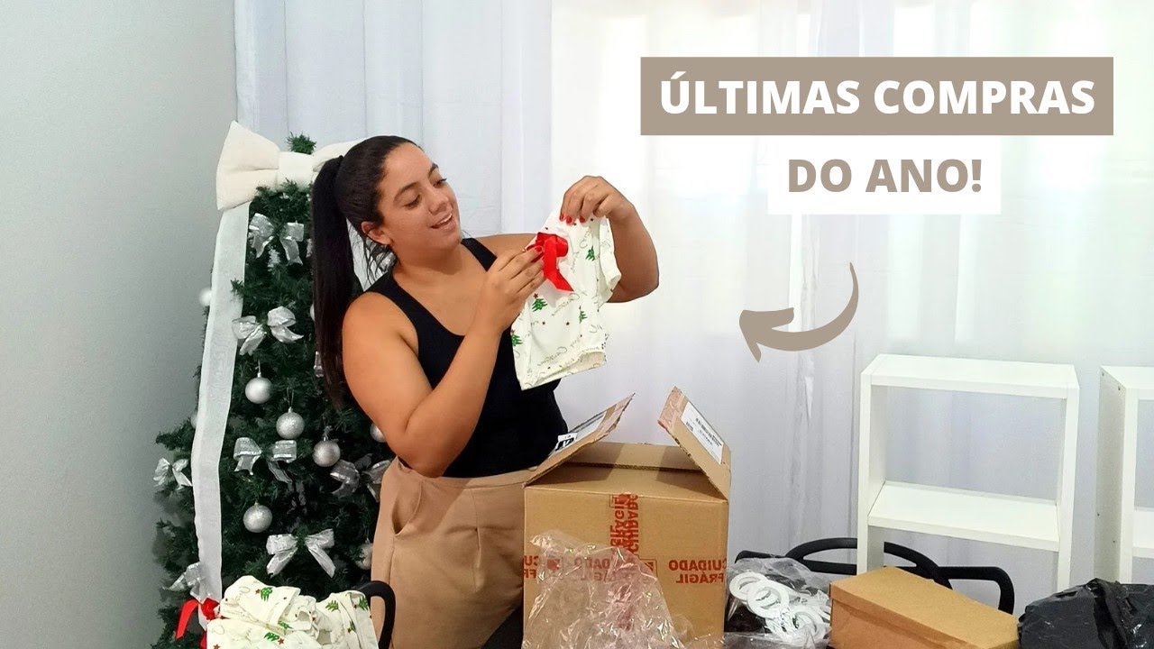 MATERIAL ESCOLAR, LOOKS NATAL, CASA E DECORAÇÃO - ÚLTIMAS COMPRINHAS DO ANO! | CRISLANE MOTA