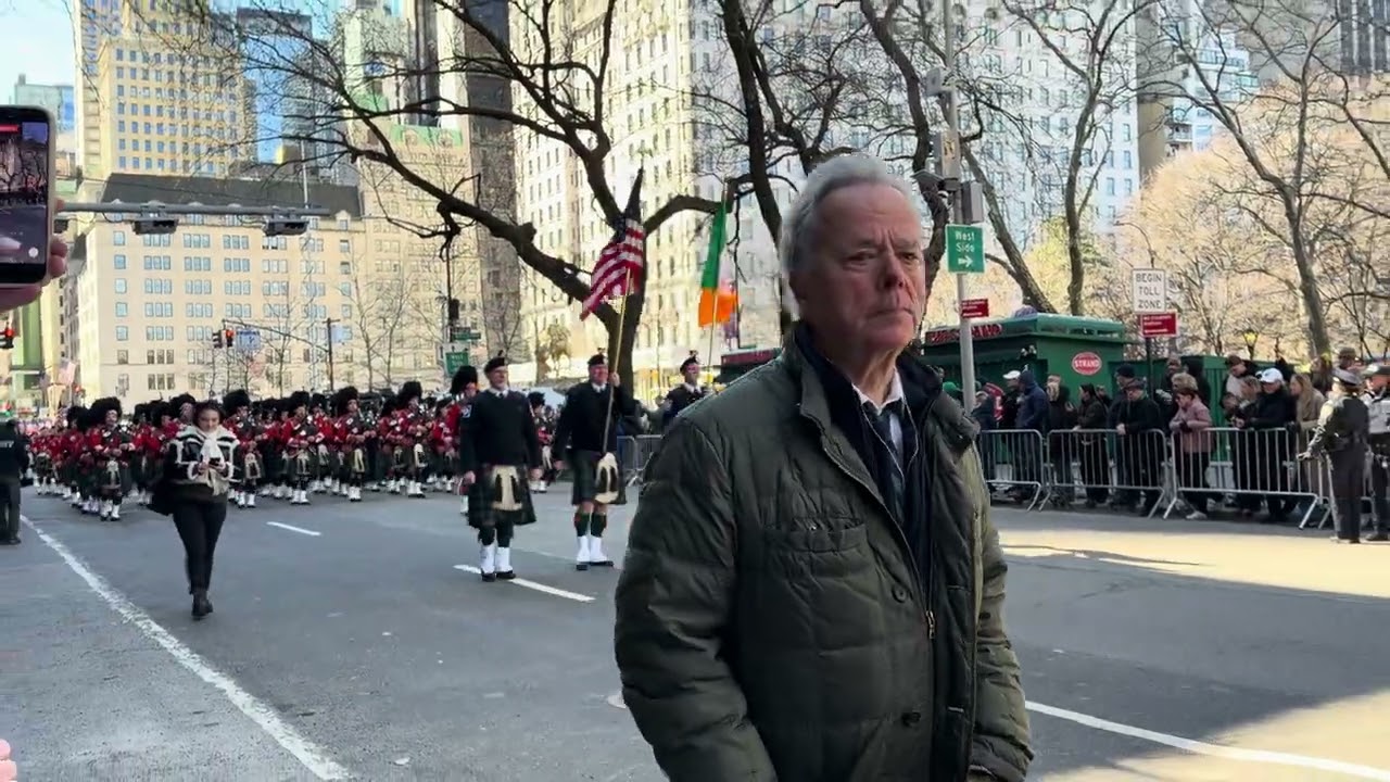 San Patricio day. New York 