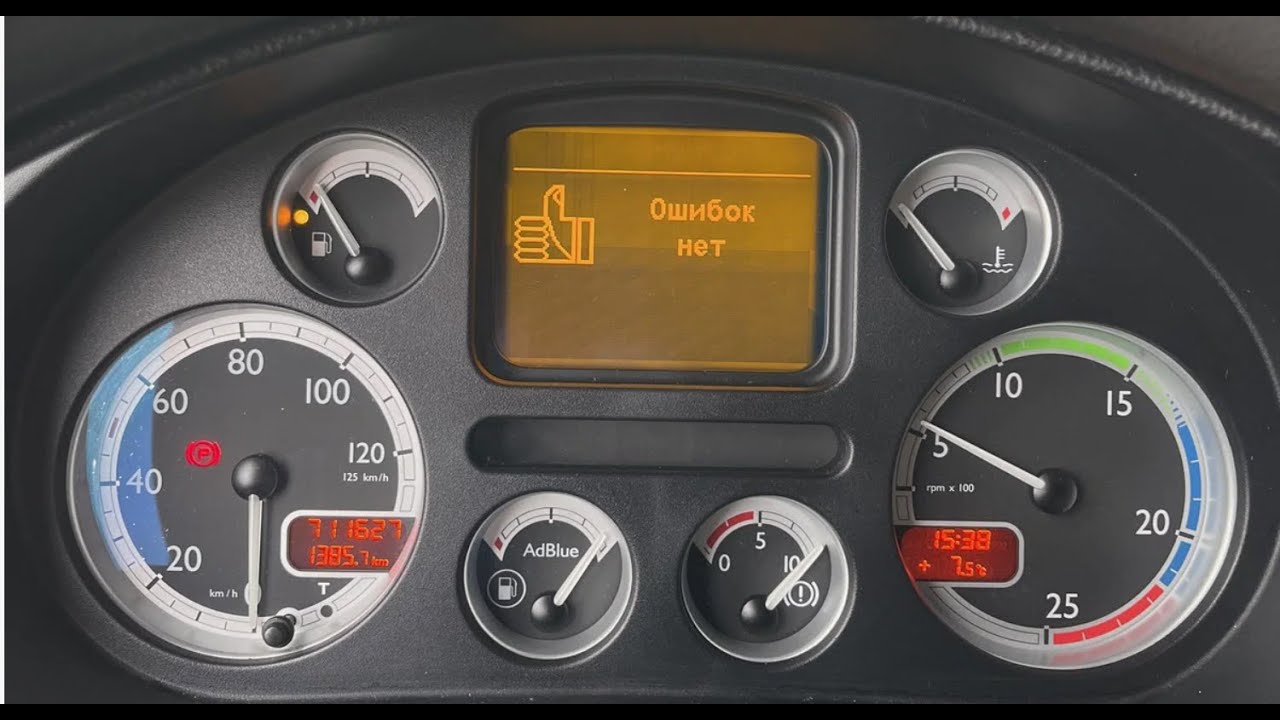 Курсовая устойчивость DAF 105