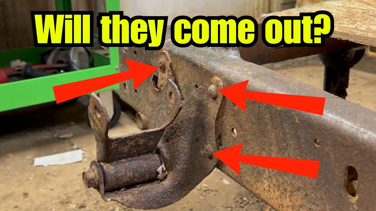 Truck Frame Work | DIY Rivet Removal