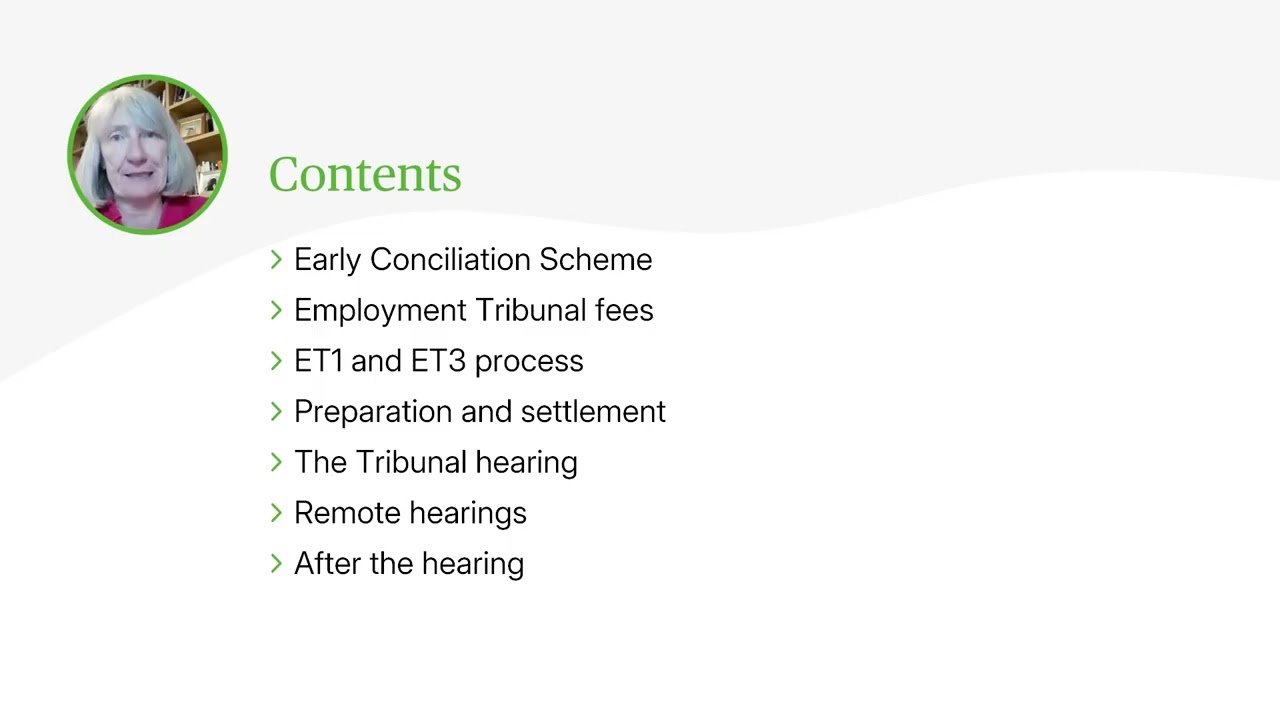 Understanding the Employment Tribunal Process - Webinar