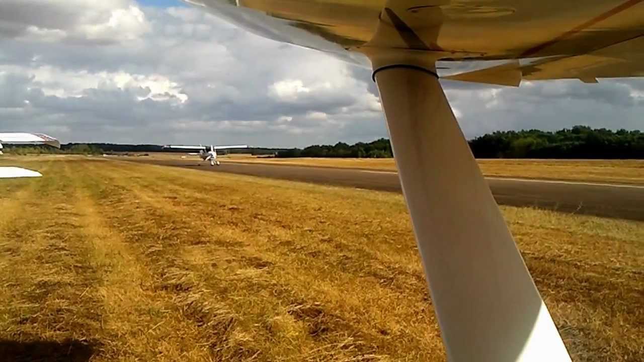 Landing  LFGH France  from EPOM  Sirius  TL 3000