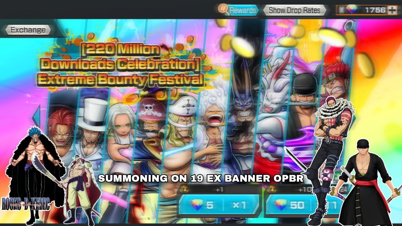 NEW 19 EX BANNER SUMMON ONE PIECE BOUNTY RUSH !! 🪄🎩