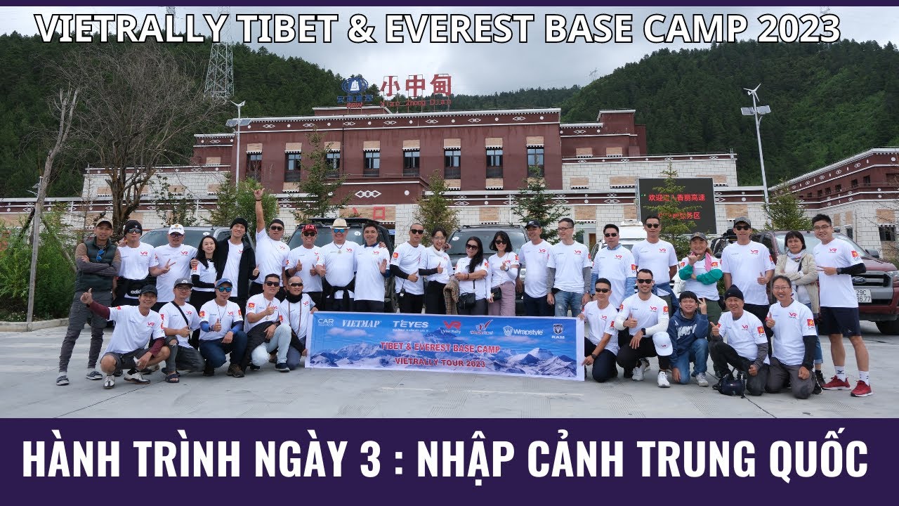 VietRally Tibet 2023 : Gian nan chờ nhập cảnh đoàn xe vào cửa khẩu Boten Lào đến Trung Quốc