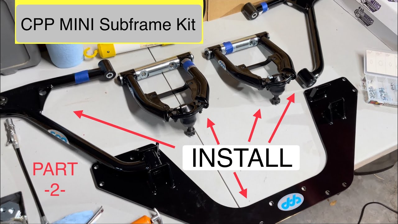 PART 2 - 1966 Mustang + CPP MINI Sub-frame kit - INSTALL