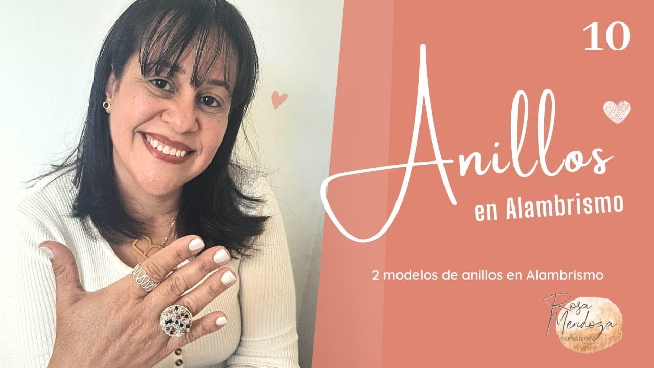 ANILLOS EN ALAMBRISMO FACIL Y CON POCOS MATERIALES