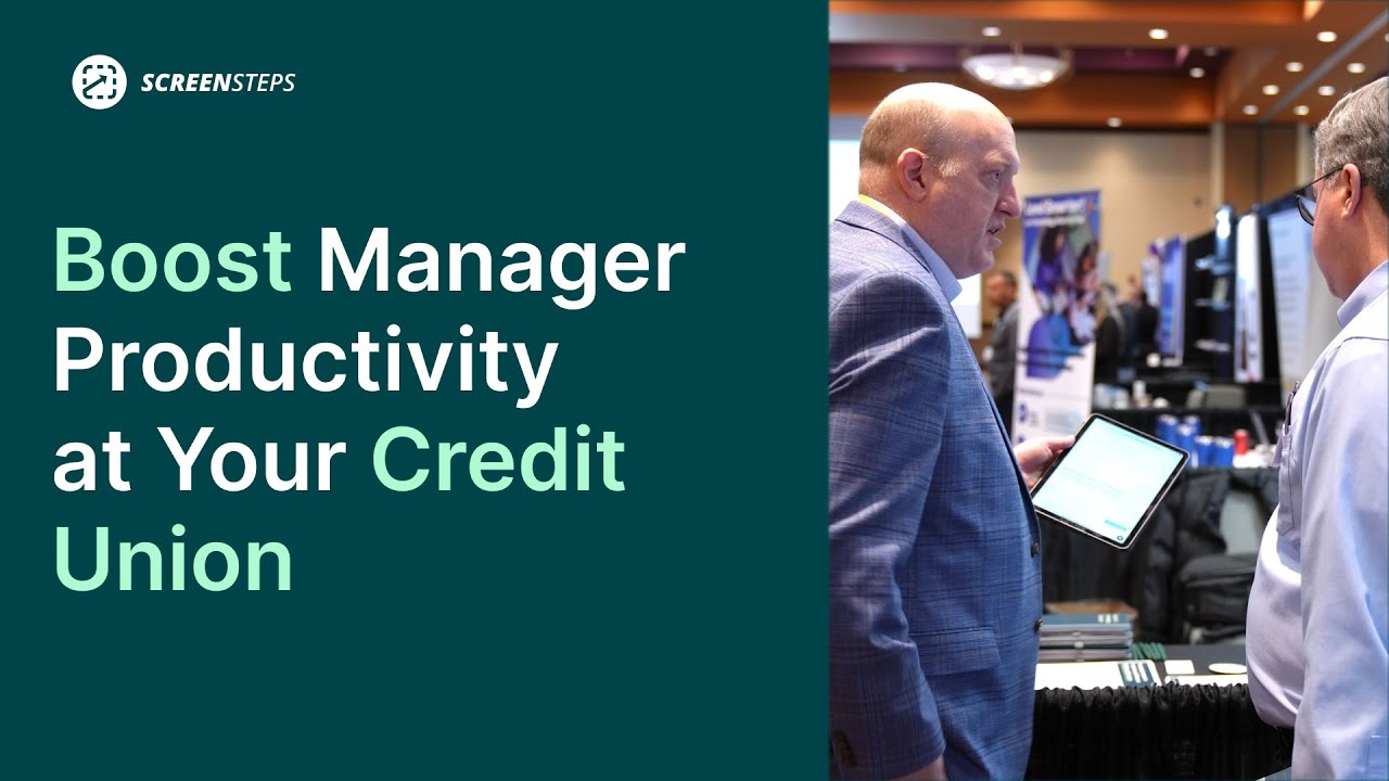 How to Boost Manager Productivity by 25% at Your Credit Union