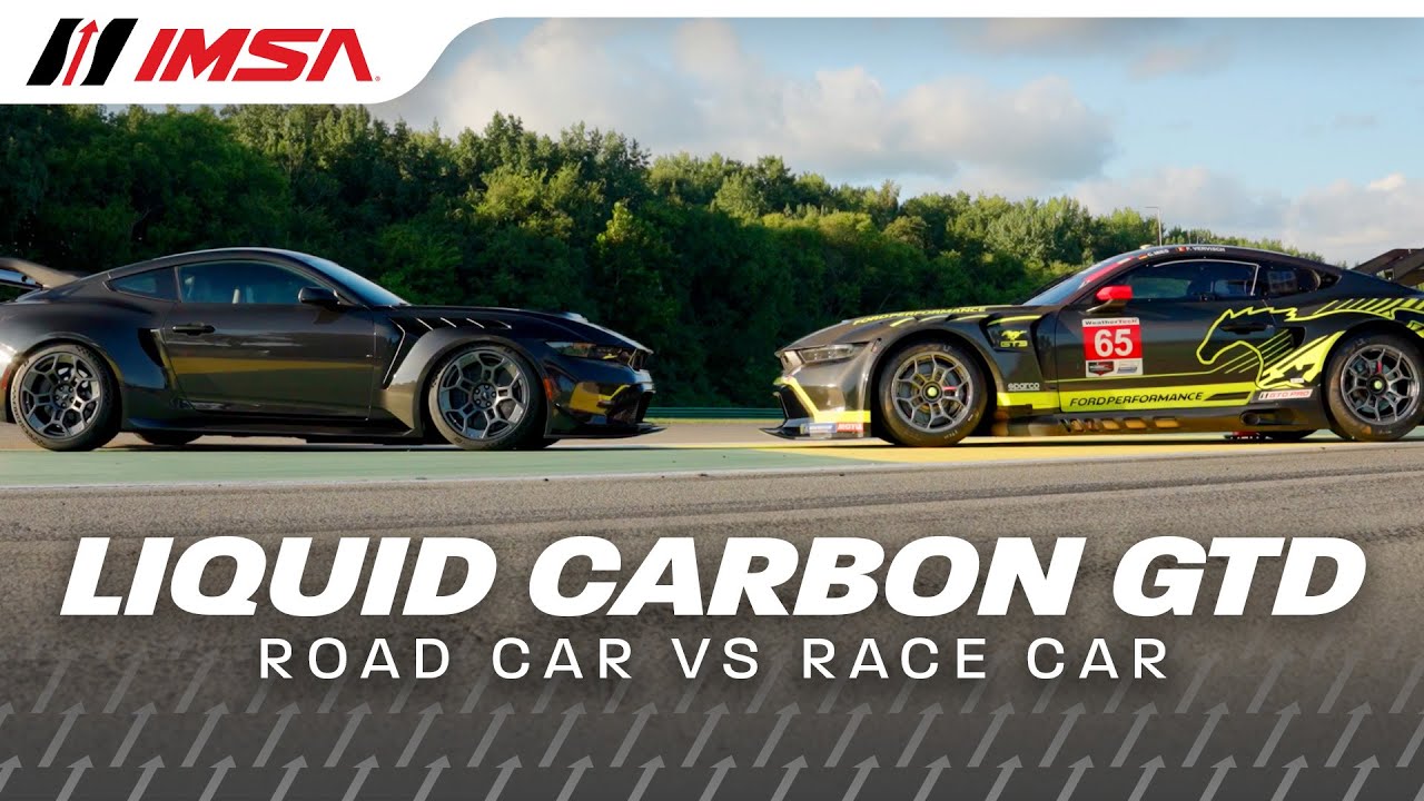 The Ultimate Expression of the Ford Mustang | Mustang GTD Liquid Carbon vs. Mustang GT3