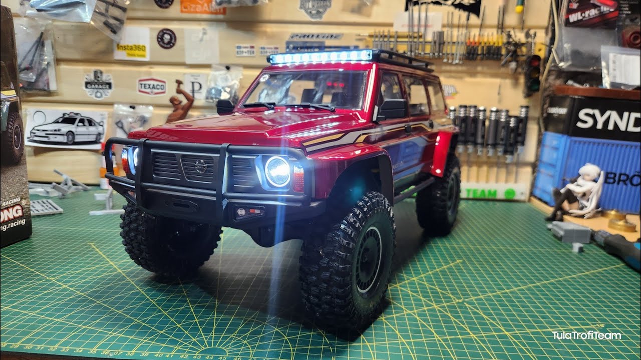 Новый цвет, небольшие доработки, бк система, всё это новый yikong yk4107 Nissan Patrol Y60 